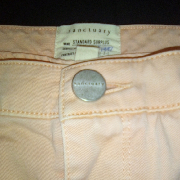 Sanctuary Peach Shorts size 30 - Picture 4 of 8
